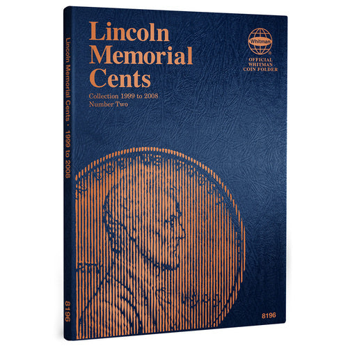8196 Lincoln Memorial Cents #2 Whitman Folder