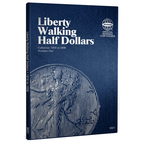 9021 Liberty Walking Half Dollars #1 Whitman Folder