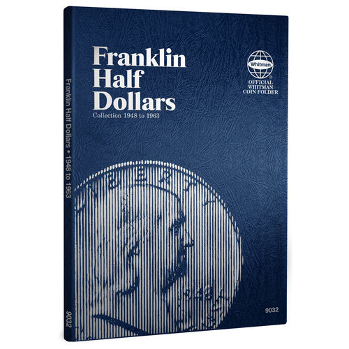 9032 Franklin Half Dollars Whitman Folder