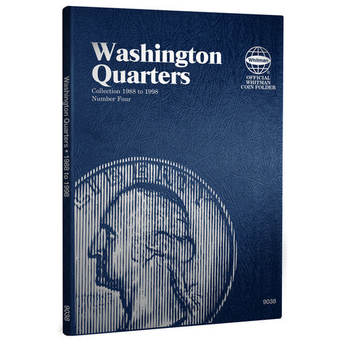 9038 Washington Quarters #4 Whitman Folder