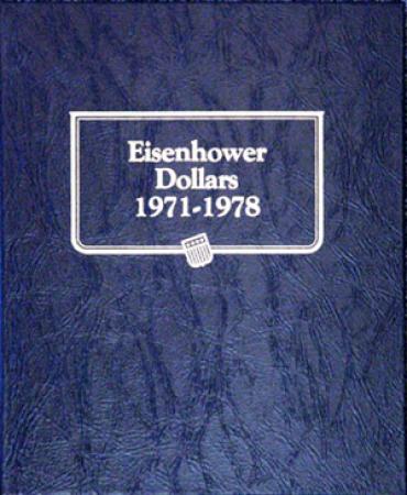 9131 - Eisenhower Dollars, 1971-1978 Whitman Album