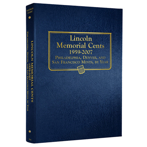 9141 - Lincoln Memorial Cents, 1959-2007 Whitman Album