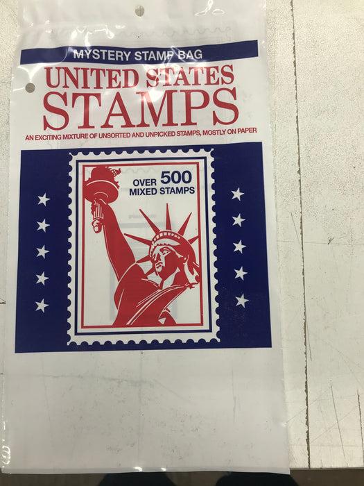 Mystery Bags Approx. 500 Stamps U.S.