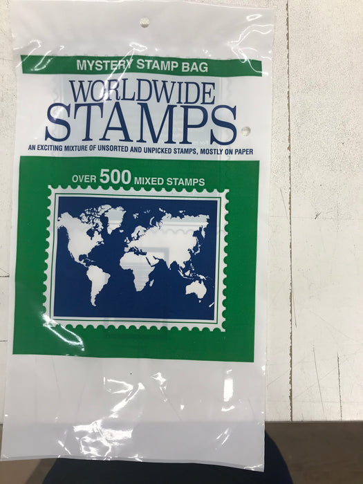 Mystery Bags Approx. 500 Stamps Worldwide