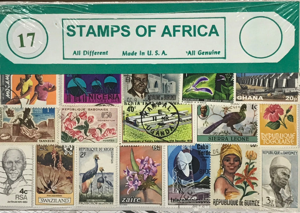 Stamps of Africa Stamp Packet