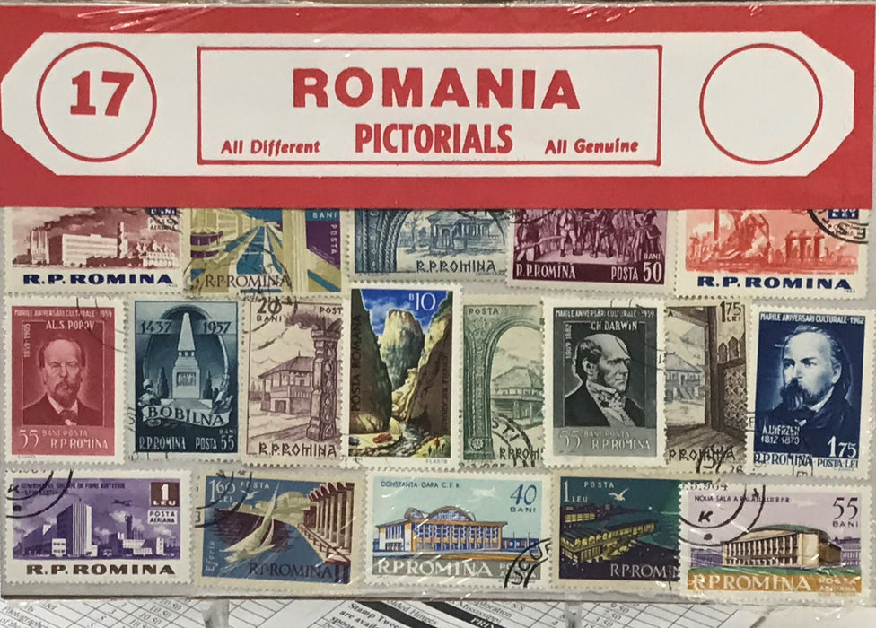 Romania Stamp Packet