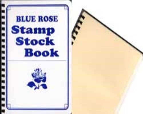 Blue Rose Stock Book 5 7/8 x 9
