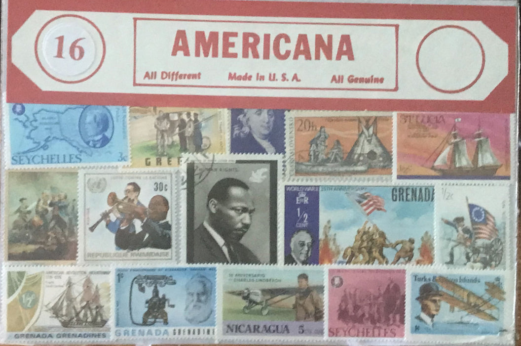 Americana Stamp Packet