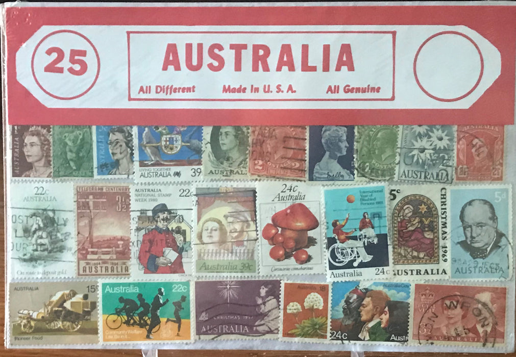 Austrailia Stamp Packet