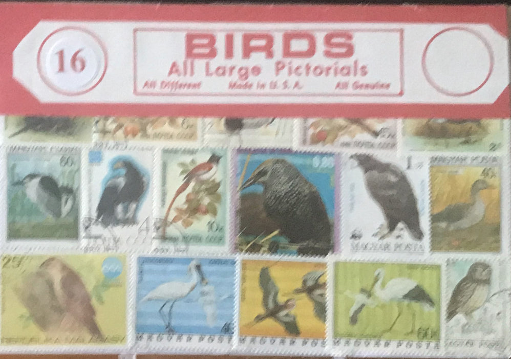 Birds Stamp Packet