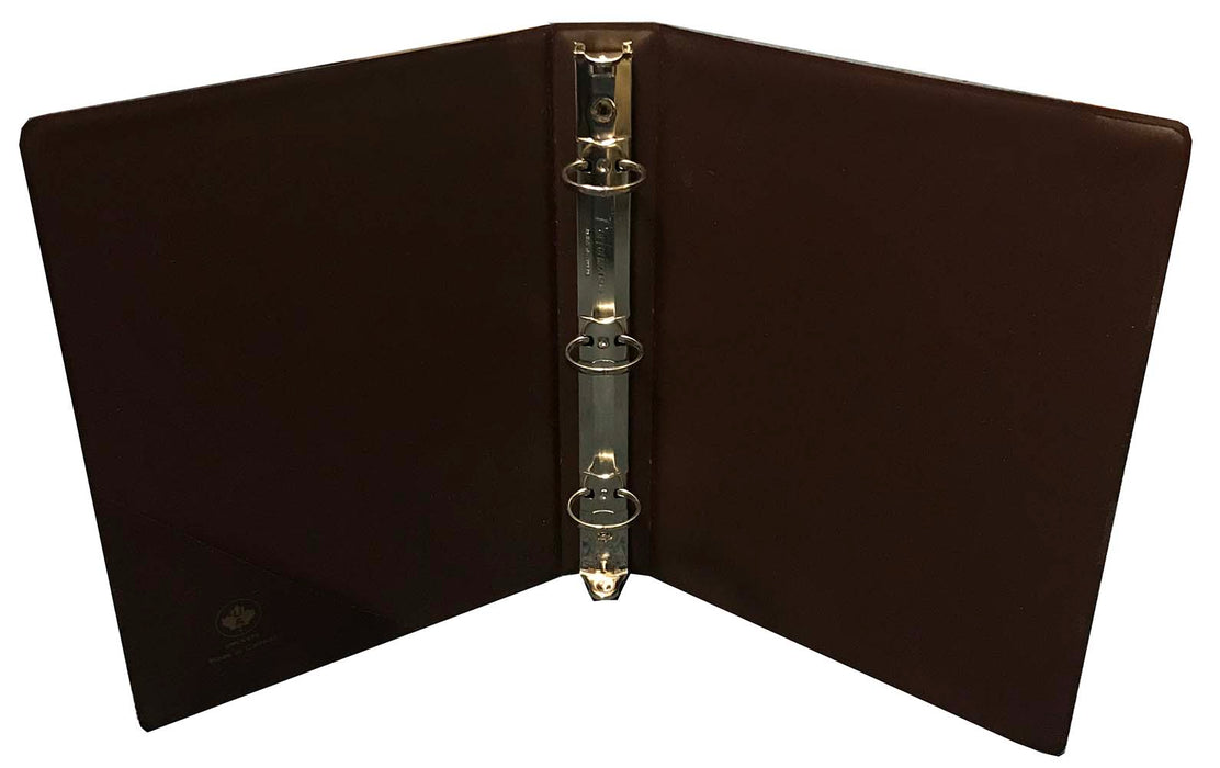 6"x9" 3 Ring Binder #1, #2, and #4 Sales Sheets Brown