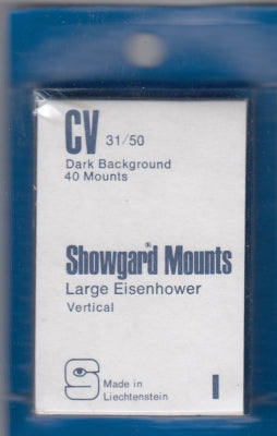 Showgard Stamp Mount CV 31/50 Black