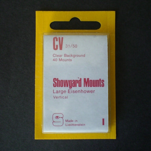 Showgard Stamp Mount CV 31/50 Clear