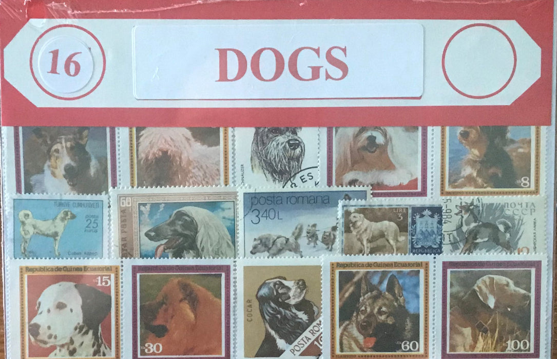 Dogs Stamp Packet