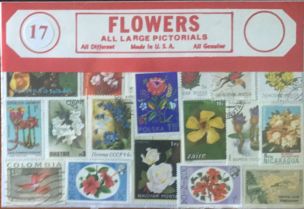 Flowers Stamp Packet