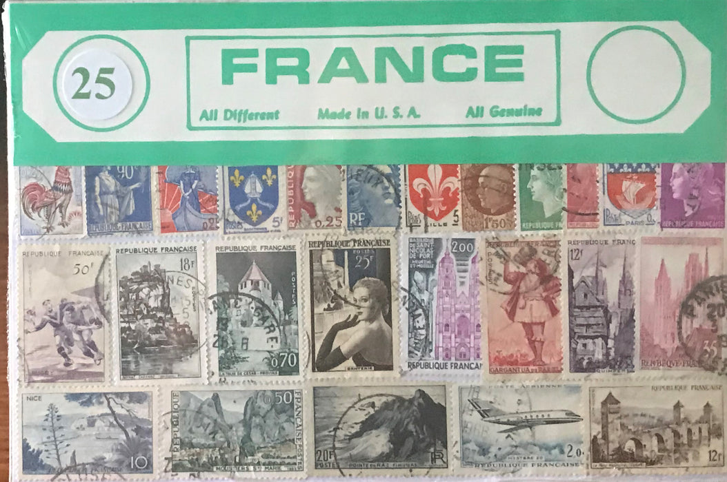 France Stamp Packet