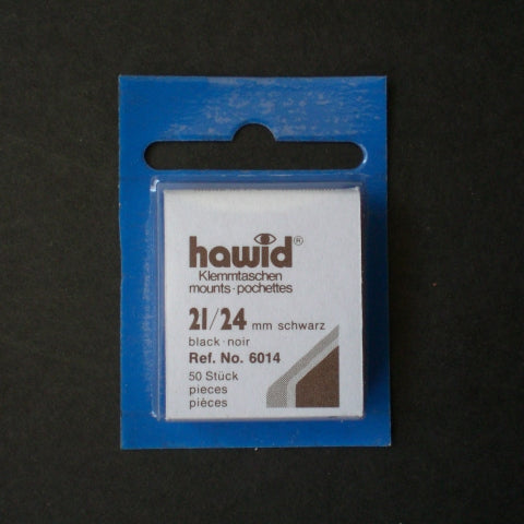 Hawid Stamp Mount H21 x 24 Black