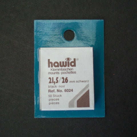 Hawid Stamp Mount H22 x 26 Black