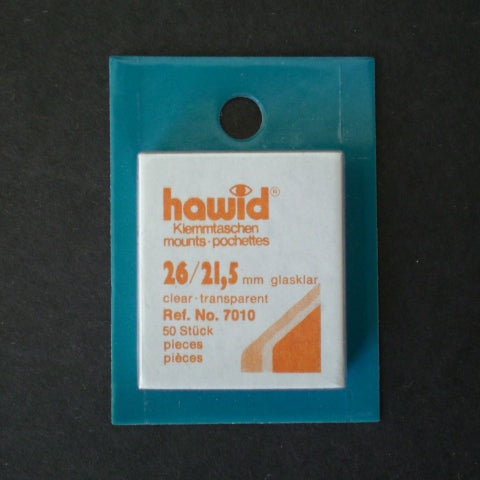 Hawid Stamp Mount H26 x 22C Clear