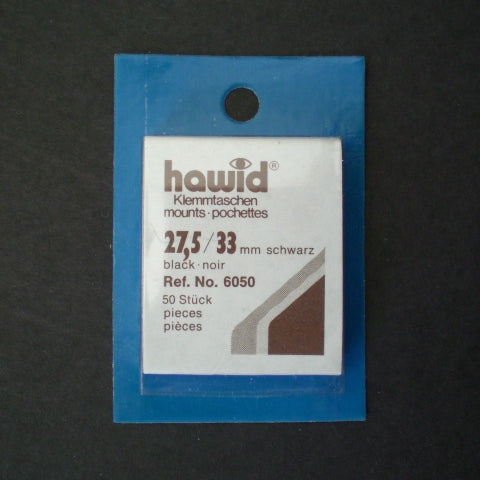 Hawid Stamp Mount H27 x 33 Black