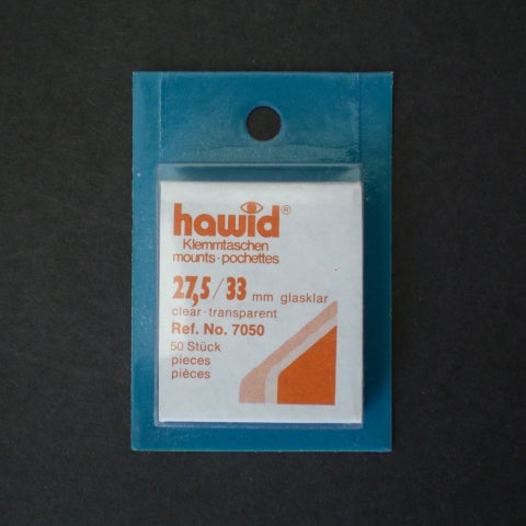 Hawid Stamp Mount H27 x 33C Clear