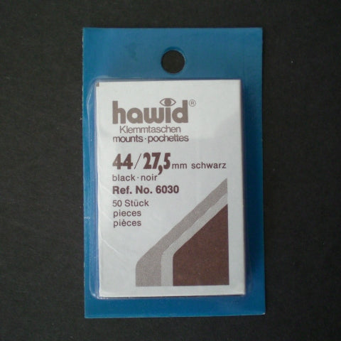 Hawid Stamp Mount H44 x 27 Black