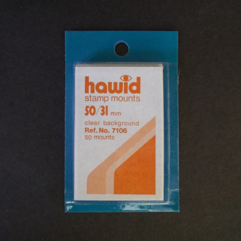 Hawid Stamp Mount H50 x 31C Clear