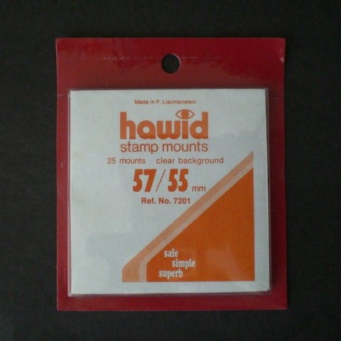 Hawid Stamp Mount H57 x 55C Clear