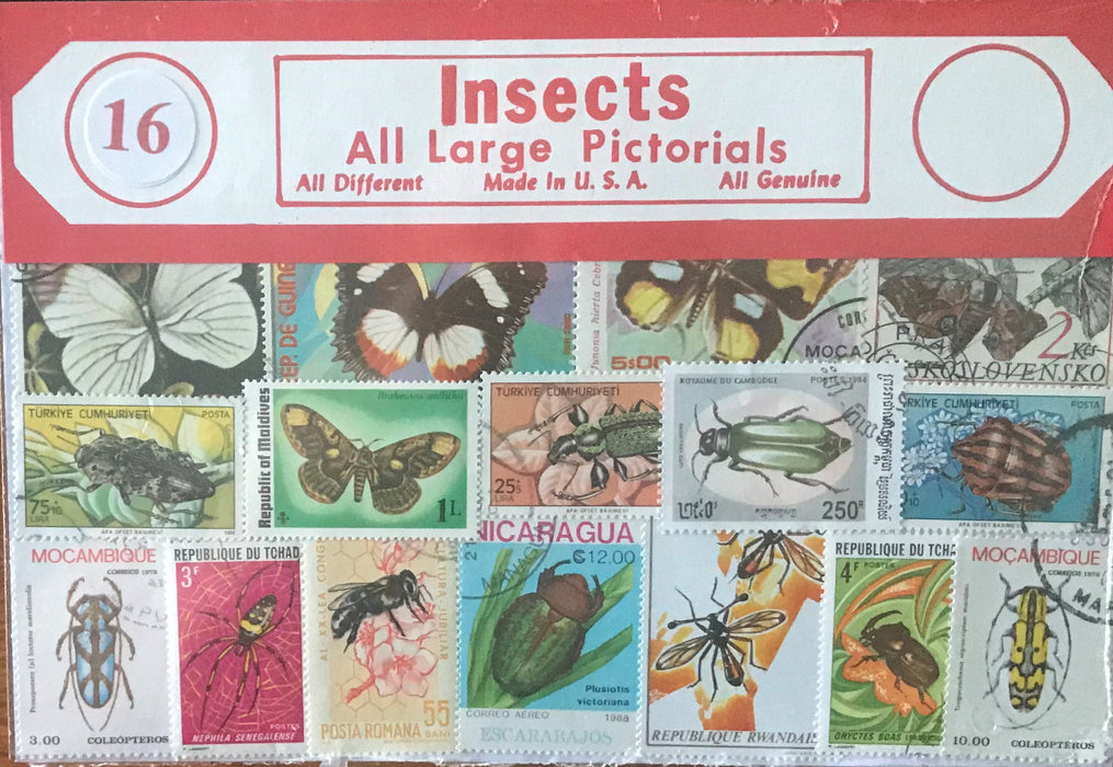 Insect Stamp Packet