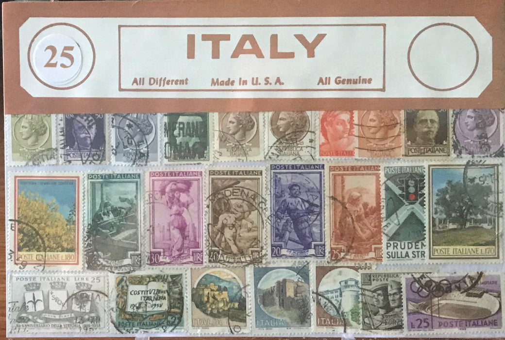 Italy Stamp Packet