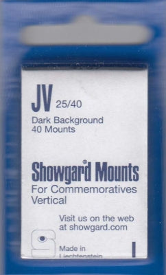 Showgard Stamp Mount JV 25/40 Black