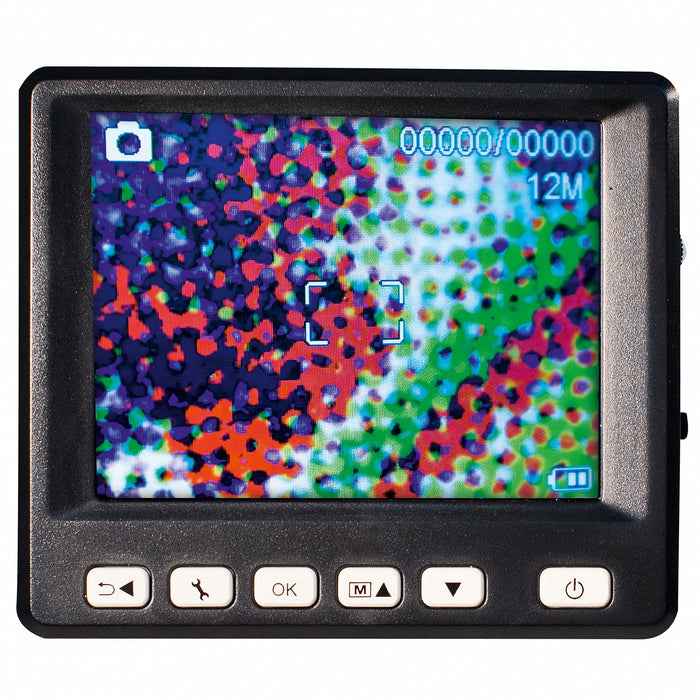 LCD DIGITAL MICROSCOPE, 10-500X MAGNIFICATION