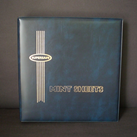 MA1 - Deluxe Mint Sheet Album, 100 Sheet Supersafe Blue