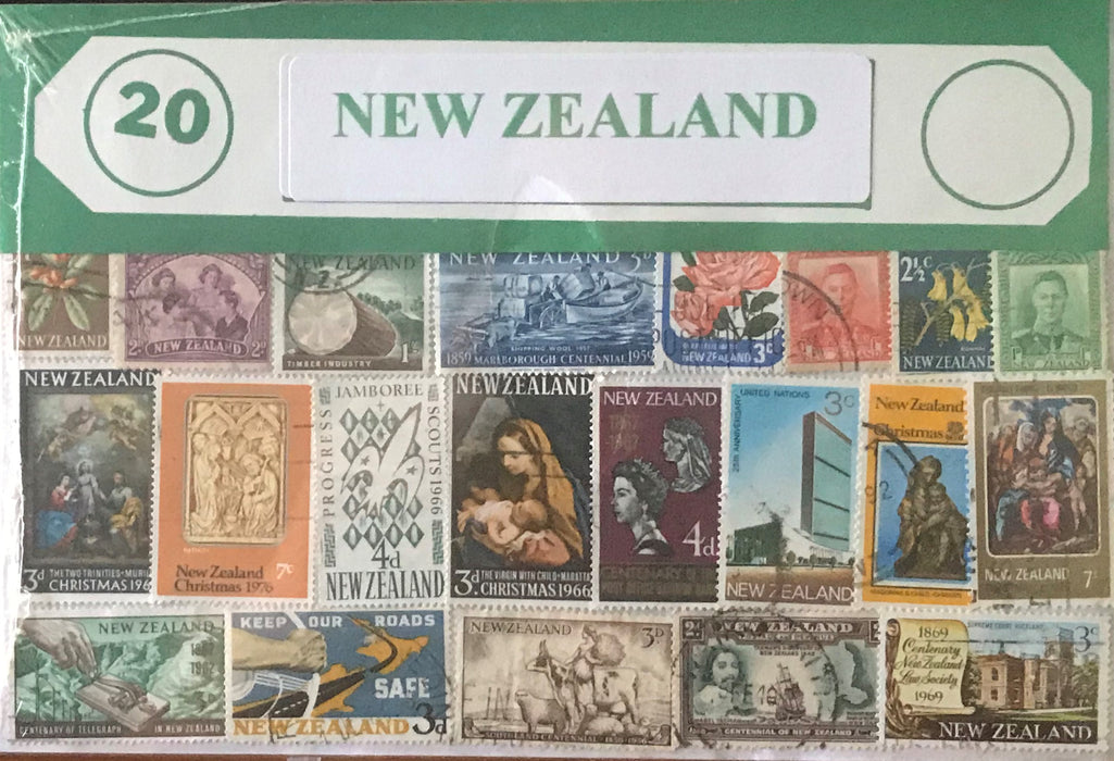 New Zealand Stamp Packet