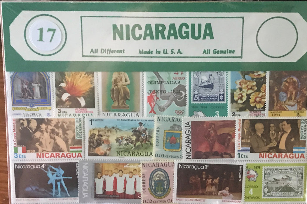 Nicaragua Stamp Packet