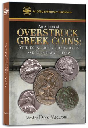 Overstruck Greek Coins Hard Cover MacDonald Book