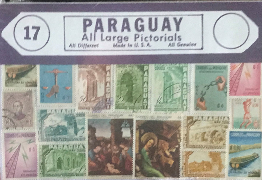 Paraguay Stamp Packet