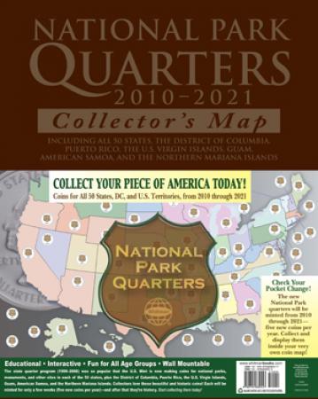 National Park Quarter Map