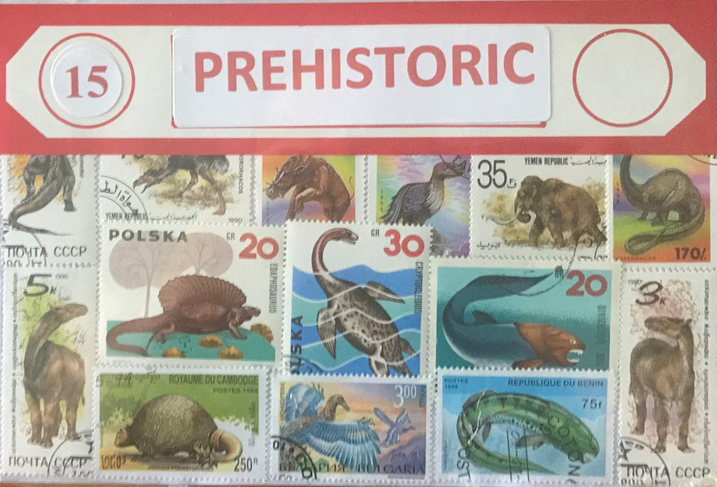 Prehistoric Stamp Packet