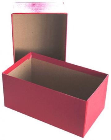 Med. Currency Holder Red Misc. Storage Box