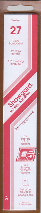 Showgard Stamp Mount 27 215x27 Clear