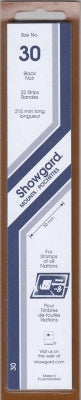 Showgard Stamp Mount 30 215x30 Black
