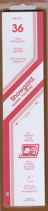 Showgard Stamp Mount 36 215x36 Clear