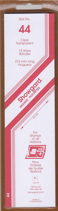 Showgard Stamp Mount 44 215x44 Clear