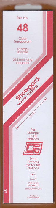 Showgard Stamp Mount 48 215x48 Clear