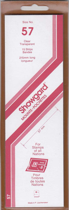 Showgard Stamp Mount 57 215x57 Clear