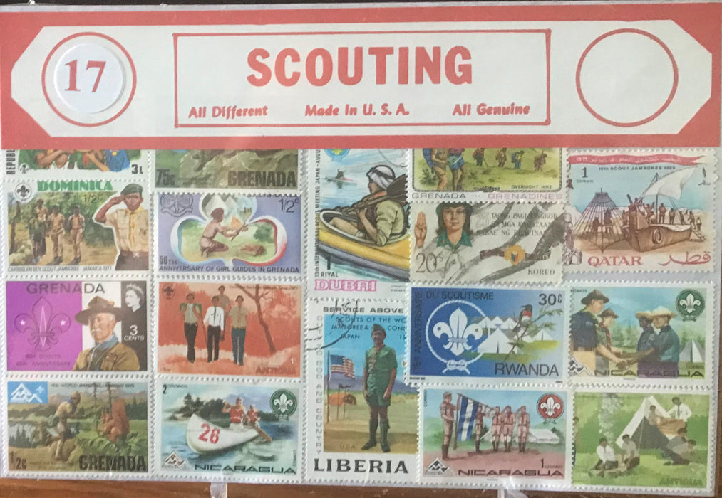 Scouting Stamp Packet