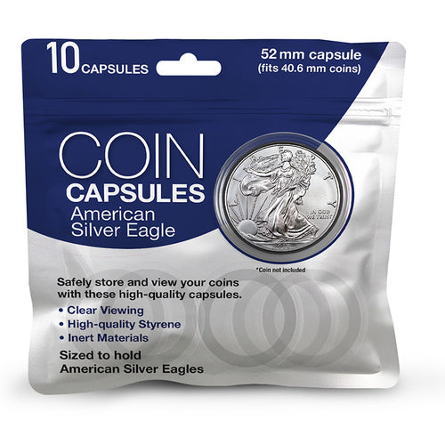 ASE - 52mm Whitman Coin Capsules