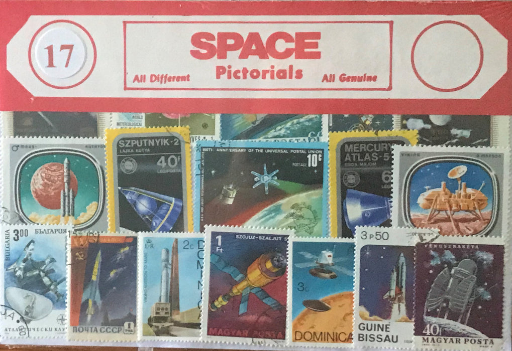 Space Stamp Packet