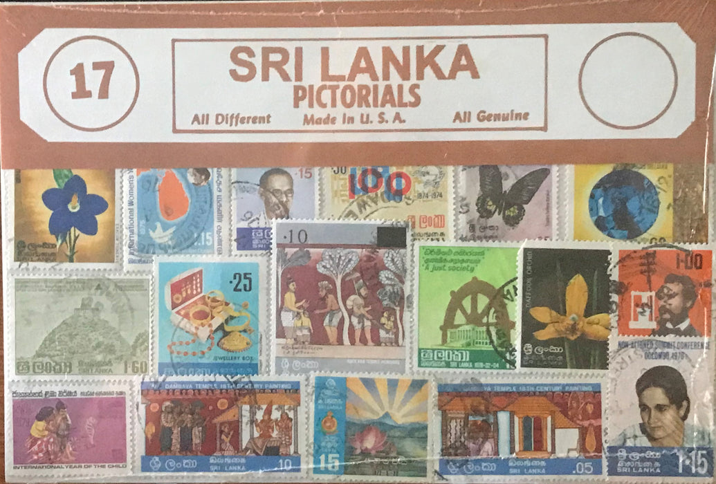 Sri Lanka Stamp Packet